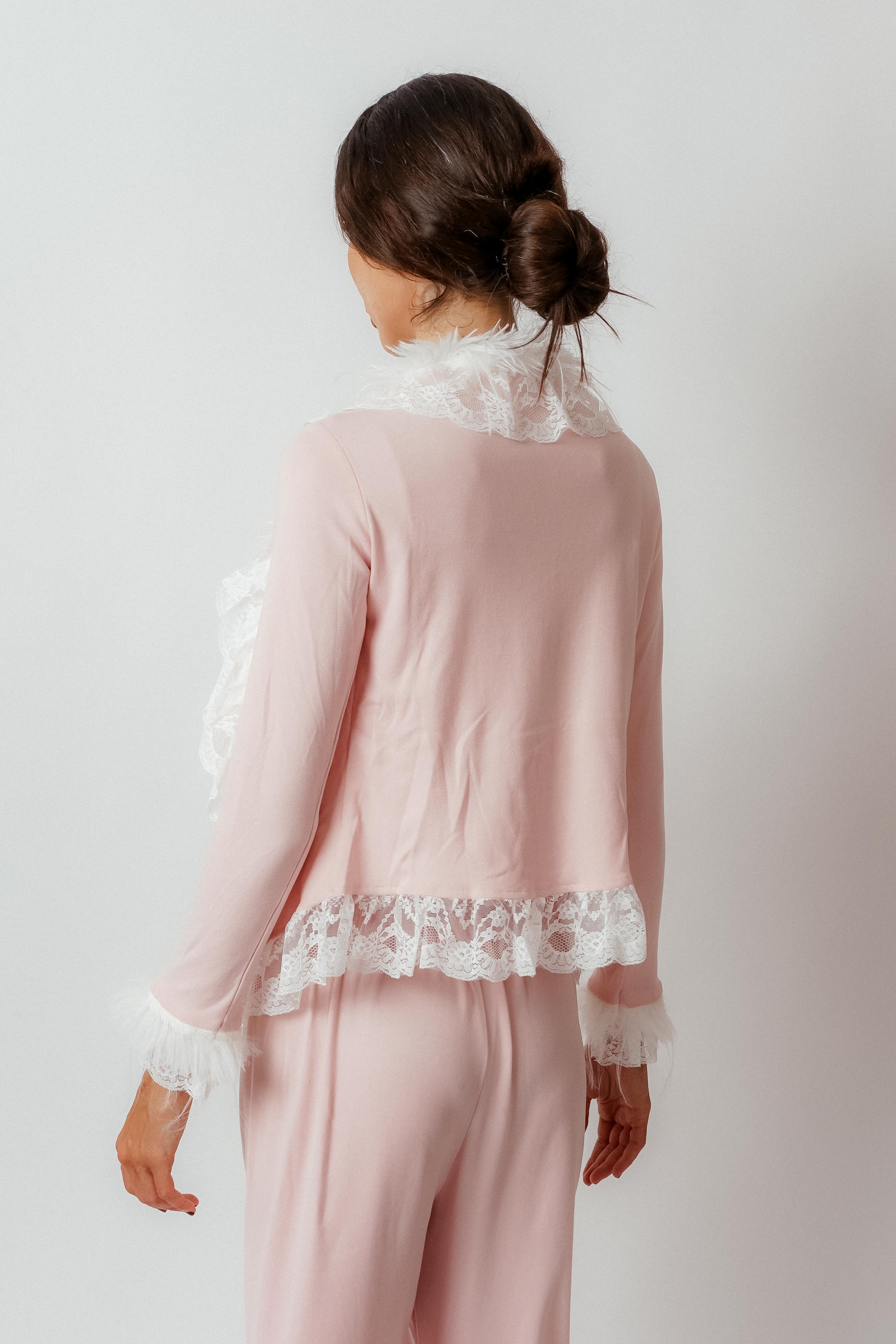 Princess Pink Pajama from back