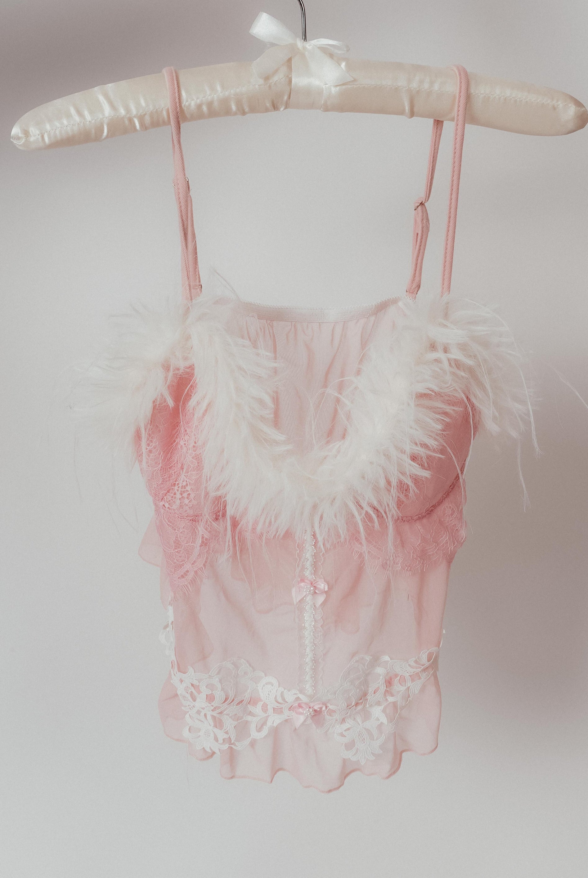 Princess Pink Pajama brace details