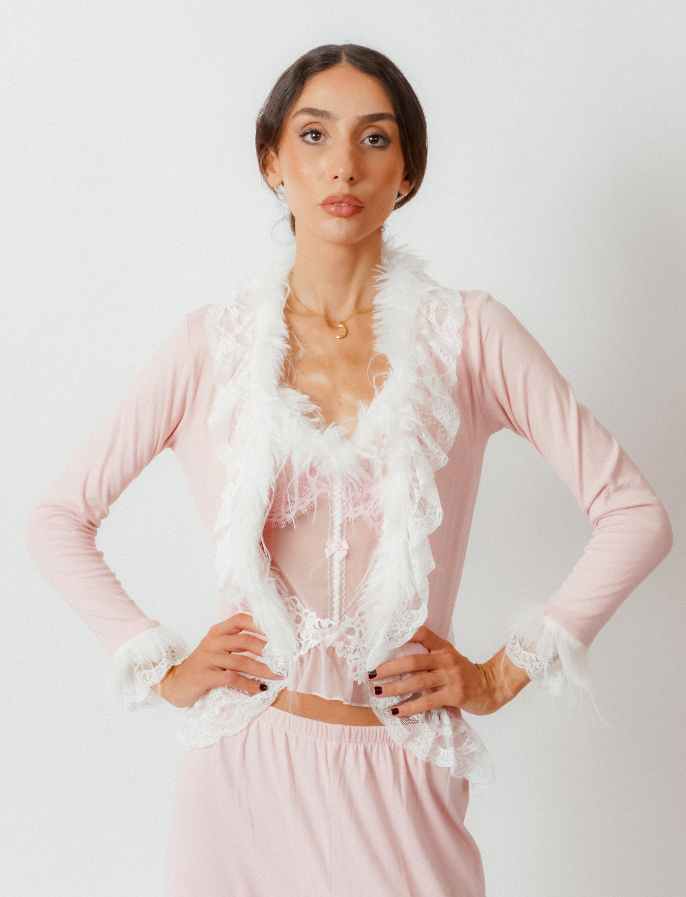 Princess Pink Pajama with fur
