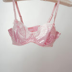 Pink Bow with White Lace Lingerie Set image 3