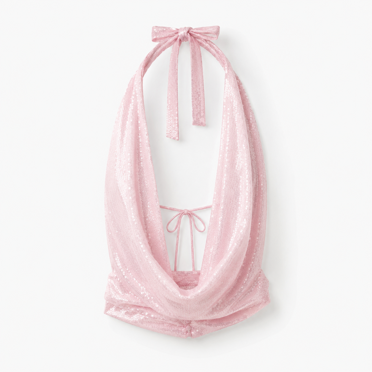 pink sparkling top product picture