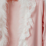 Princess Pink Pajama close up with jacket